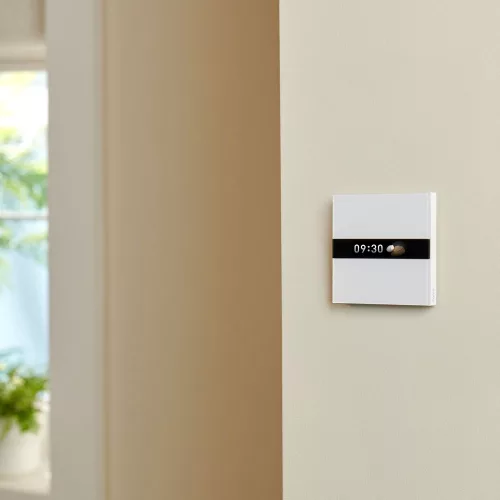Aqara V1 Display Switch - okos villanykapcsoló LCD kijelzővel