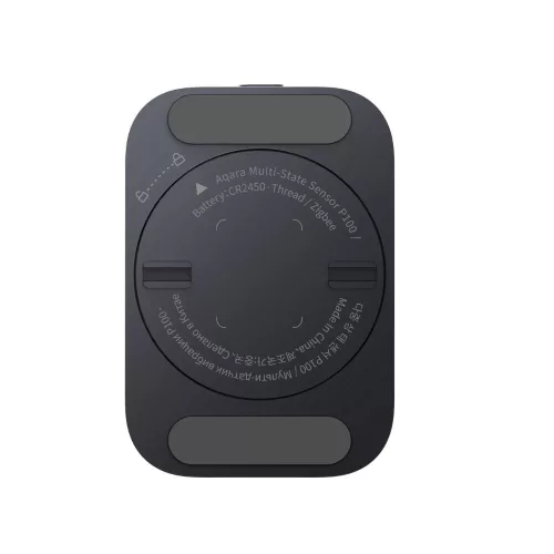 Aqara Multi-State Sensor P100  – multi szenzor: ajtó/ablak nyitás, rezgés és dőlésszög érzékelő; Zigbee+ Thread, szürke (VB-S03D)