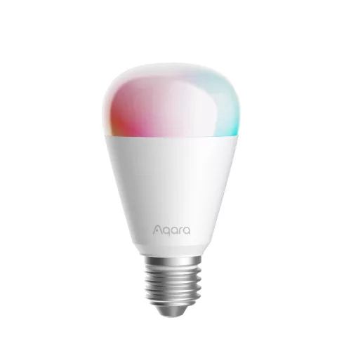 Aqara T2 RGB CCT (fehér + színes), állítható színhőmérsékletű, fényerőszabályozható, E27 LED izzó (LB-L02D)