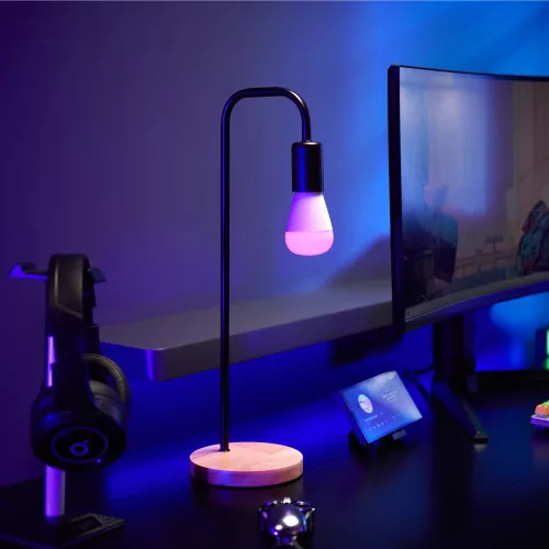 Aqara T2 RGB CCT (fehér + színes), állítható színhőmérsékletű, fényerőszabályozható, E27 LED izzó (LB-L02D)