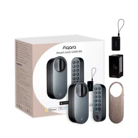   Aqara U200 Smart Lock utólag felszerelhető zárbetét, Matter kompatibilis, fekete