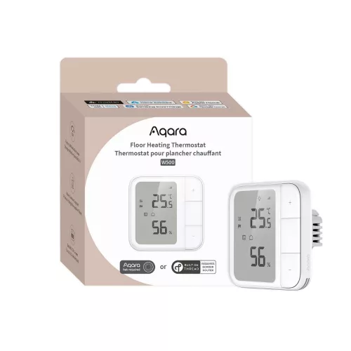 Aqara W500 Zigbee + Thread padlófűtés termosztát (UT-A01D)