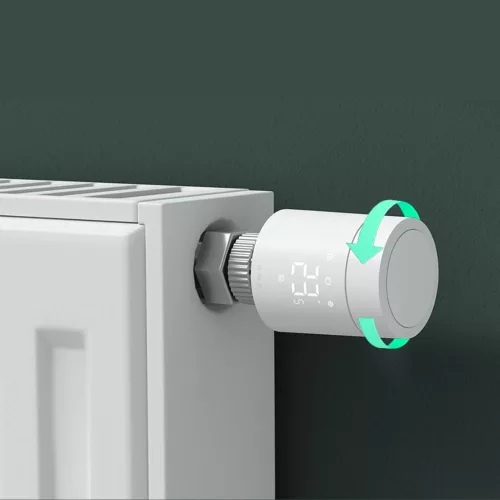 Aqara W600 Thermostat Valve – okos termosztatikus radiátorszelep, Zigbee, Thread, Matter (WT-A03D)