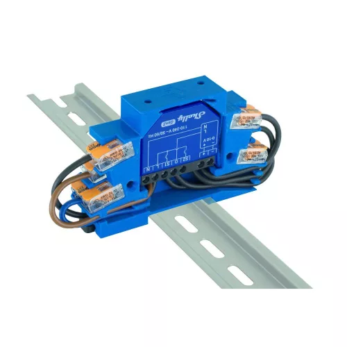 Flexi-Rail W univerzális DIN sín adapter, Wago kötőelem tartókkal