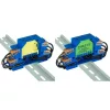 Flexi-Rail W univerzális DIN sín adapter, Wago kötőelem tartókkal