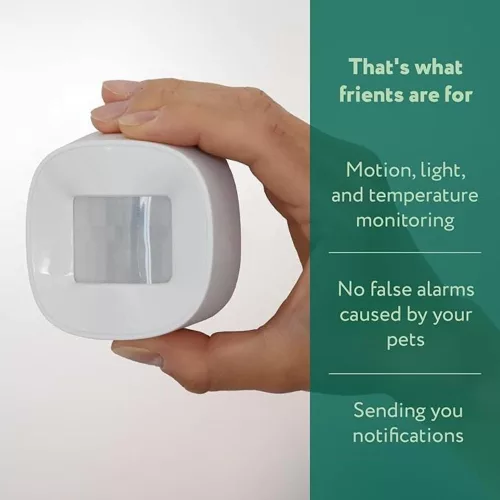 frient Motion Sensor 2 Pet  – PIR mozgás-, megvilágítás- és hőmérséklet-érzékelő, Zigbee (MOSZB-153)