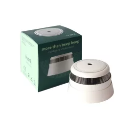   frient Intelligent Smoke Alarm – optikai füstérzékelő, hőmérővel, 85dB hangjelzéssel, Zigbee (SMSZB-120)
