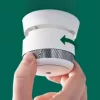 frient Intelligent Smoke Alarm – optikai füstérzékelő, hőmérővel, 85dB hangjelzéssel, Zigbee (SMSZB-120)