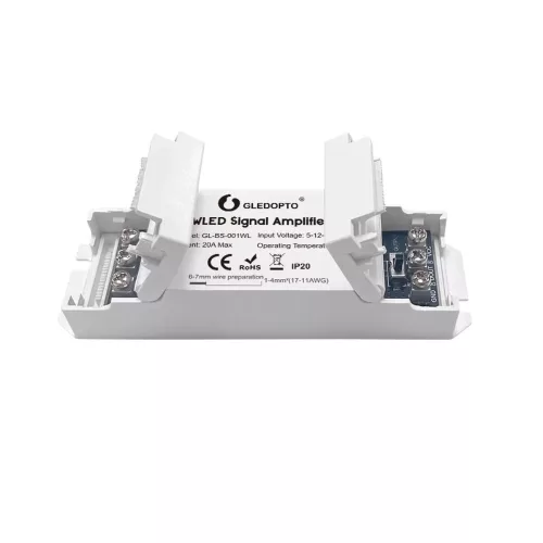 Gledopto WLED Signal Amplifier – WLED digitális LED jelismétlő, 5-48V DC (GL-BS-001WL)