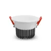 Gledopto GL-D-006P Zigbee Pro (Zigbee 3.0 + RF vevős) okos süllyesztett RGBCCT LED spot lámpa (550 lumen, IP54), fehér kerettel