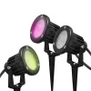 Gledopto GL-G-002P,  Zigbee Pro (Zigbee 3.0 + RF vevős) kültéri kerti RGB+CCT spot lámpa, 230V