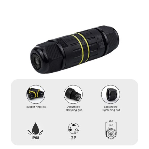 I- alakú csatlakozó a GL-G-003P RGB+CCT LED spotlámpához