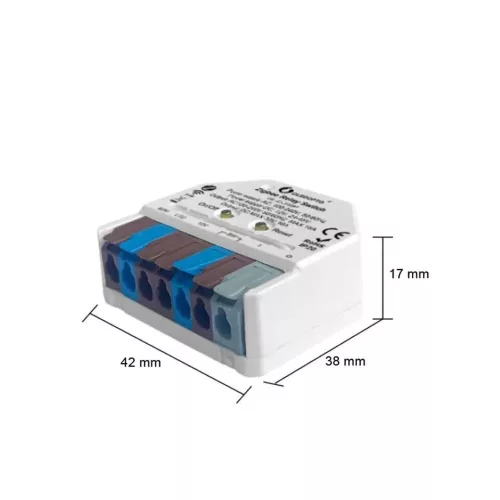Gledopto GL-C-310P Zigbee 3.0 Pro + RF relémodul (AC / DC / feszültségmentes kapcsolás)