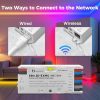 Gledopto Elite 2D-EXMU Advanced WLED Controller – kettő csatornás RGBIC LED vezérlő, mikrofonnal, USB-C, ESP32, Wi-Fi, Ethernet (GL-C-616WL)
