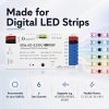 Gledopto Elite 6D-EXMU Advanced WLED Controller – hat csatornás RGBIC LED vezérlő, mikrofonnal, USB-C, ESP32, Wi-Fi, Ethernet (GL-C-619WL)