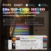 Gledopto Elite 1D2P-EXMU Digital + PWM WLED Controller – három csatornás led vezérlő, 1×RGBIC + 2×PWMLED, mikrofonnal, USB-C, ESP32, Wi-Fi, Ethernet (GL-C-620WL)