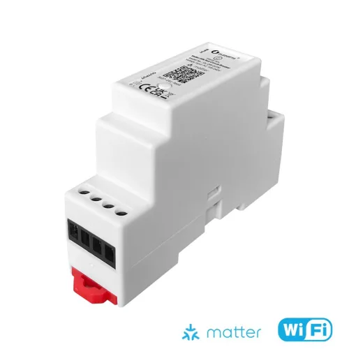 Matter DIN Rail Circuit Breaker – egyáramkörös okos, DIN-sínes relémodul, 16A, Wi-Fi, Matter (GL-DR-001M)