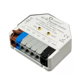  Gledopto AC RF Remote Control – Kapcsoló mögé építhető négy csatornás RF (2.4 GHz) távirányító (GL-RC-311)