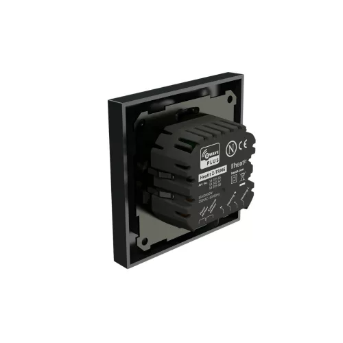 HeatIt Z-TRM6 okos termosztát, Z-Wave 800 verzió (matt fekete)