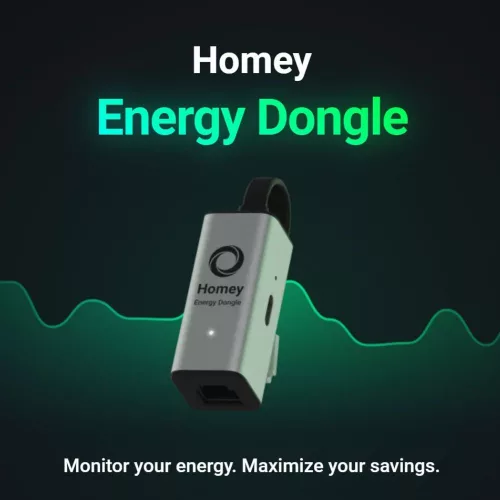 Homey Energy Dongle, energiamérő adapter P1 port kompatibilis mérőkhöz