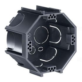   Kaiser nyolcszögletű szerelvény- és kötődoboz, sorolható, süllyesztett