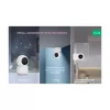 Nous W2 okos Tuya Wi-Fi PTZ (forgatható) IP kamera, 2MP
