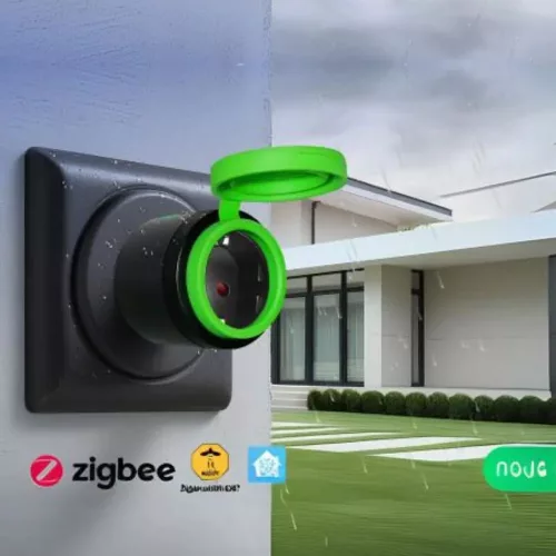 Nous A6Z Tuya Zigbee kültéri okoskonnektor