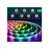 Nous F4 okos Tuya Wi-FI RGBIC (chip-enként vezérelhető) LED szalag, 5 méter