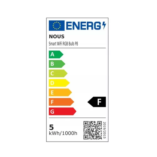 Nous P8 okos Tuya Wi-Fi RGB izzó (GU10 foglalat), Matter kompatibilis (2 db)