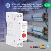 Nous D1Z DIN-sín kompatibilis Tuya Zigbee fogyasztásmérős relémodul 16A