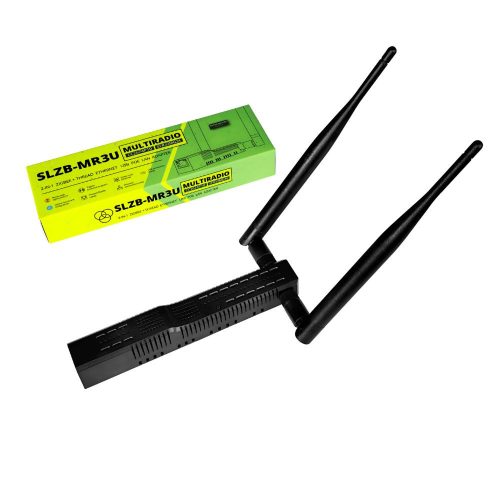 SMLIGHT SLZB-MR3U – Zigbee, Thread, Ethernet, PoE LAN, USB WiFi adapter (CC2674P10 + EFR32MG24) 