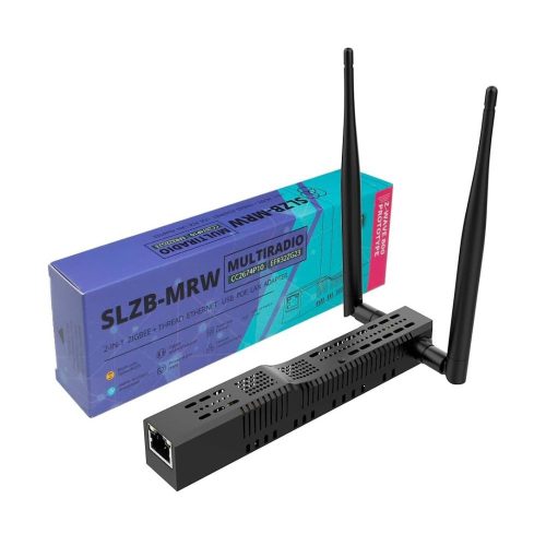SMLIGHT SLZB-MRW10 – Multiradio PoE Adapter, Zigbee, Thread, Z-Wave (CC2674P10 + EFR32ZG23 + ESP32)