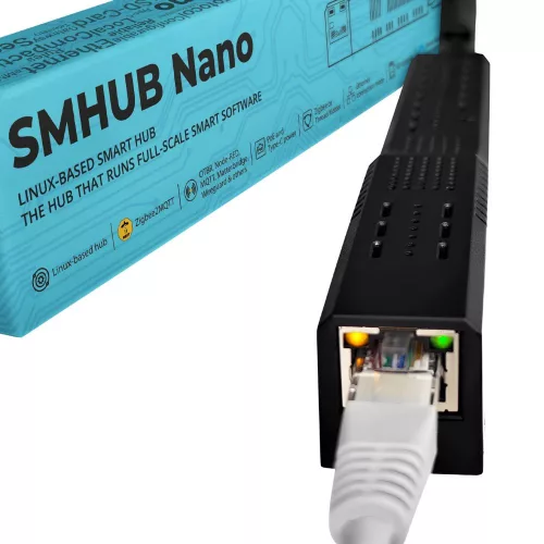 SMLIGHT SMHUB Nano MG24 –  Zigbee, Ethernet, PoE, USB, Wi-Fi adapter (EFR32MG24)