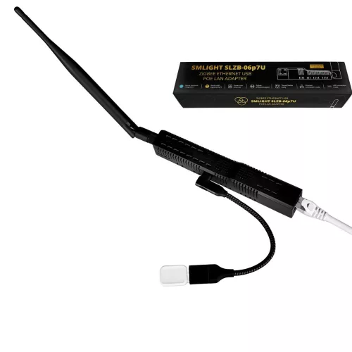 SMLIGHT SLZB-06P7U – Zigbee, Ethernet, PoE, USB, Wi-Fi adapter (CC2652P7)