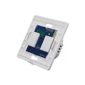   SmartWise T62 UNI Wi-Fi + eWeLink-Remote, univerzális bekötésű, 2 áramkörös, okos érintőkapcsoló, ELŐLAP NÉLKÜL