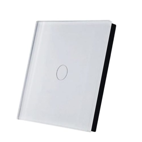 SmartWise TEREM1W, 1 gombos vezeték nélküli eWeLink-Remote kapcsoló, fehér érintős előlappal