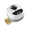 SmartWise WiFi-s motoros golyóscsap (gömbcsap) vízvezeték elzárásához, 3/4" collos (DN20), BK/KB, PN16