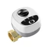SmartWise WiFi-s motoros golyóscsap (gömbcsap) vízvezeték elzárásához, 3/4" collos (DN20), BK/KB, PN16