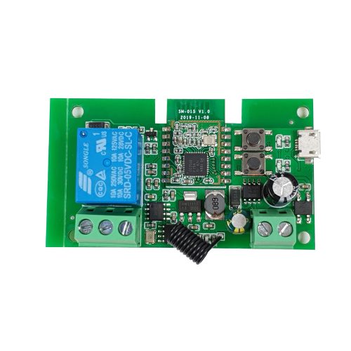 SmartWise 5V-32V egy áramkörös, Zigbee + RF NO/NC okosrelé