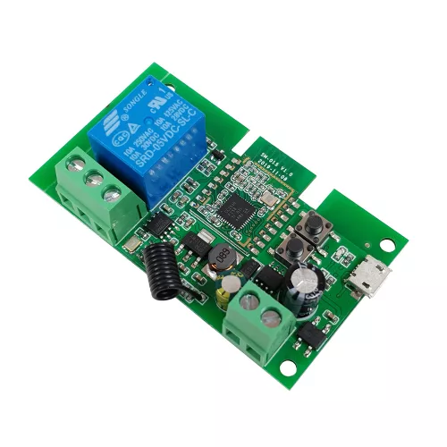 SmartWise 5V-32V egy áramkörös, Zigbee + RF NO/NC okosrelé