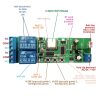 SmartWise 5V-32V két áramkörös, WiFi-s NO/NC okosrelé
