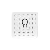 SmartWise Mini ZB (Zigbee 3.0) okosrelé (16A), kapcsolóbemenettel