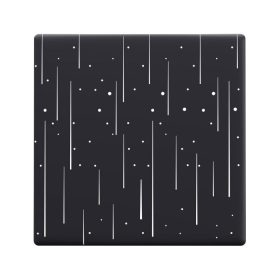   Előlap Sonoff TX Ultimate T5-1C 1 gombos villanykapcsolóhoz, csillag mintás