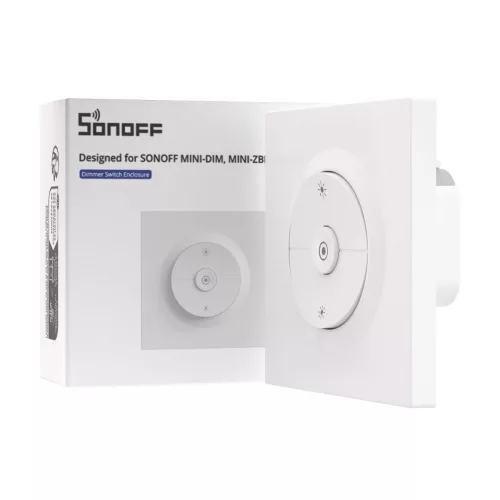 SONOFF Fusion EDIM – Fali kapcsoló, dimmeléshez, MINI-DIM / MINI-ZBDIM relékhez
