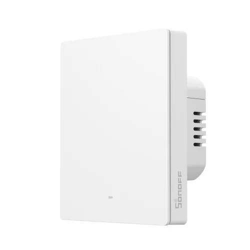 Sonoff SwitchMan M5 Zigbee 1 áramkörös, sorolható okos villanykapcsoló, fehér (ZBM5-1C-80W)