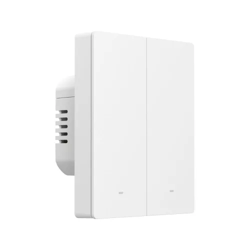 Sonoff SwitchMan M5 Zigbee 2 áramkörös, sorolható okos villanykapcsoló, fehér (ZBM5-2C-80W)