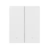 Sonoff SwitchMan M5 Zigbee 2 áramkörös, sorolható okos villanykapcsoló, fehér (ZBM5-2C-80W)