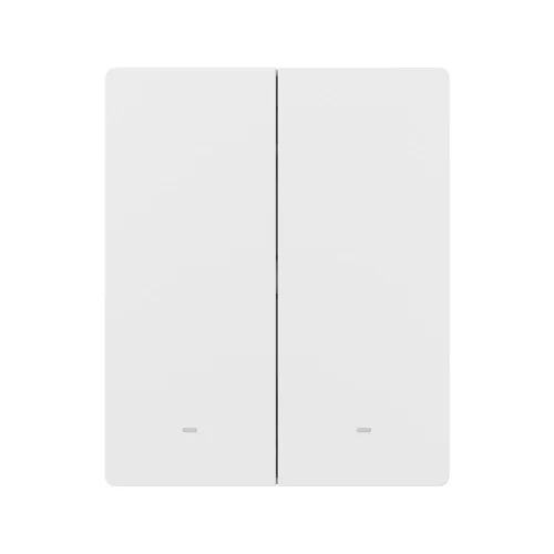 Sonoff SwitchMan M5 Zigbee 2 áramkörös, sorolható okos villanykapcsoló, fehér (ZBM5-2C-80W)