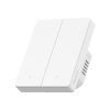 Sonoff SwitchMan M5 Wi-Fi / Matter 2 áramkörös, sorolható okos villanykapcsoló, fehér (M5-2C-80W)