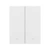 Sonoff SwitchMan M5 Wi-Fi / Matter 2 áramkörös, sorolható okos villanykapcsoló, fehér (M5-2C-80W)